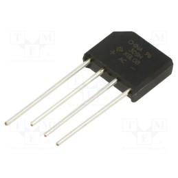 10 pcs : KBL08-E4/51 - Bridge rectifier: single-phase, Urmax: 800V, If: 4A, Ifsm: 200A