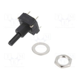 10 pcs : PC16SV-10IP12-103A2020-TA - Potentiometer: shaft, 10kΩ, 200mW, THT, 6mm, plastic, mono, carbon