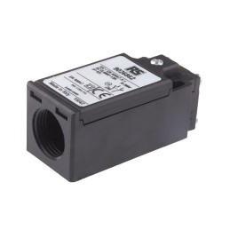 1 pcs - RS PRO Plunger Limit Switch, NO/NC, IP65, DPST, Thermoplastic Housing, 400V ac Max, 10A Max