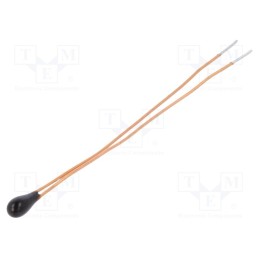 50 pcs : - NTC thermistor, 22kΩ, THT, 4200K, -55÷125°C, 3.5mW, Ø3x4mm