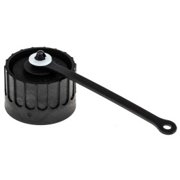 1 pcs - Amphenol Industrial Eco-Mate Socket Dust Cap IP65 Rated, Nylon