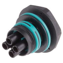 1 pcs - Nylon Terminal Block Housing IP68, Cable Mount