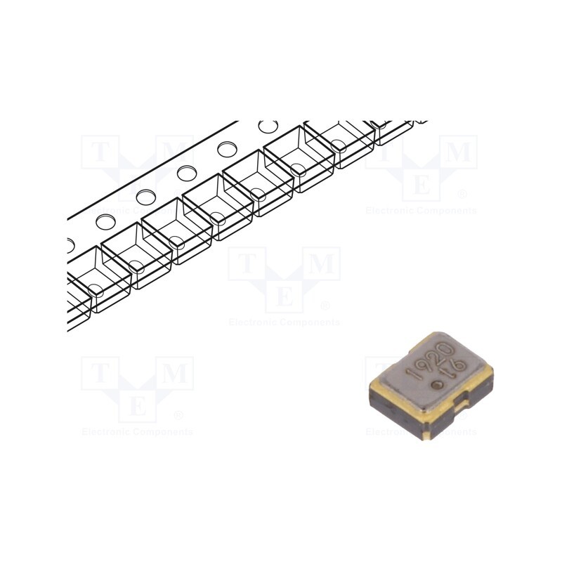 10 pcs : LFSPXO056188CUTT - Generator: quartz, 19.2MHz, SMD, 1.8V, ±50ppm, -40÷85°C, ±5ppm/year