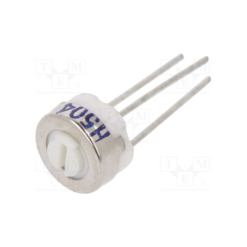 20 pcs : T64H-500K - Potentiometer: mounting, single turn, 500kΩ, 500mW, ±20%, cermet
