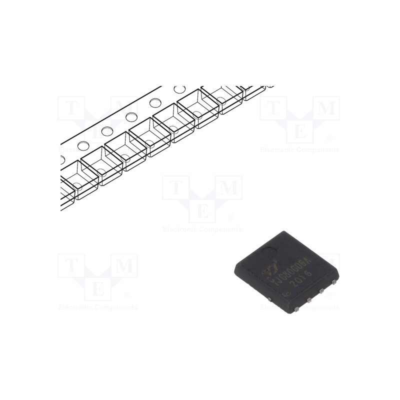 10 pcs : YJG80G06A - Transistor: N-MOSFET, SPLIT GATE TRENCH, unipolar, 60V, 50A, 38W