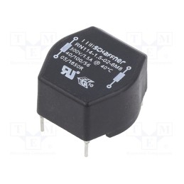 10 pcs : RN114-1.5-02-6M8 - Inductor: wire with current compensation, THT, 6.8mH, 1.5A, 123mΩ