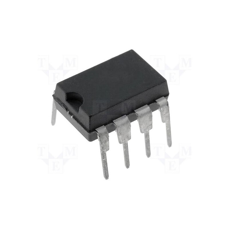 10 pcs : 25LC010A-I/P - IC: EEPROM memory, 1kbEEPROM, SPI, 128x8bit, 2.5÷5.5V, 10MHz, DIP8