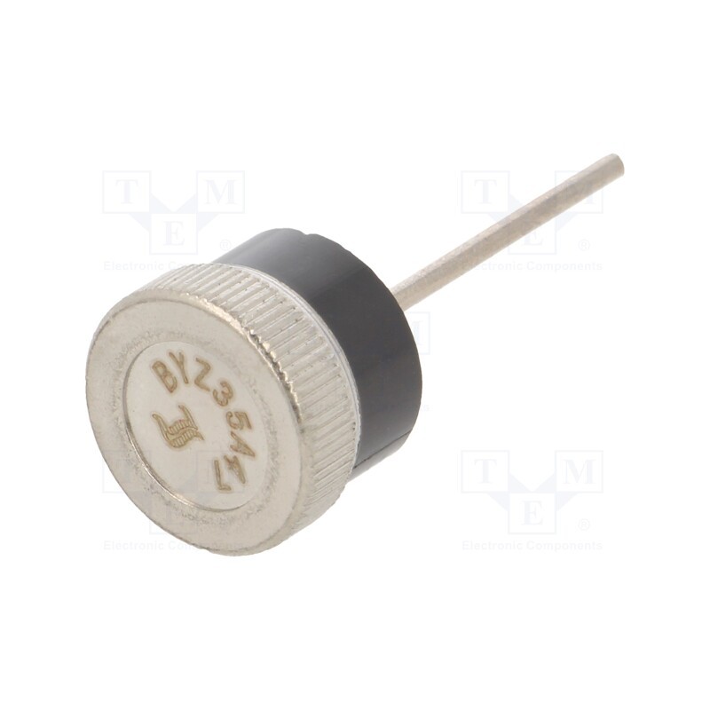 10 pcs : BYZ35A47 - Diode: TVS, 38.1V, 35A, D13x10.7W, anode on wire, Ifsm: 74A,