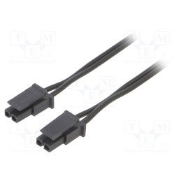 10 pcs : KABX-2PFF0-L200 - Cable, Micro-Fit 3.0, cables,female, PIN: 2, 0.2m, 4A, TLYp, 0.35mm2