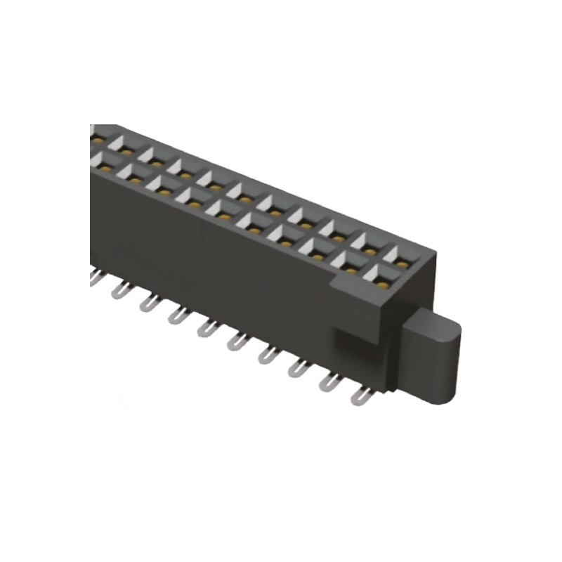 1 pcs - Samtec SFM Series Straight Surface Mount PCB Socket, 14-Contact, 2-Row, 1.27mm Pitch, Solder Termination