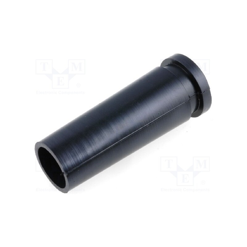 50 pcs : 12462 - Strain relief, PVC, black