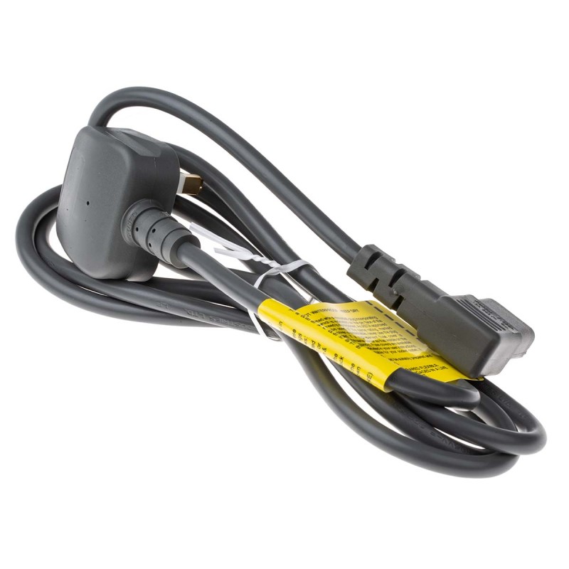 1 pcs - RS PRO IEC C13 Socket to Type G UK Plug Power Cord, 2m