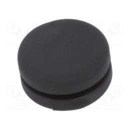 50 pcs : DGB-4 - Grommet, with bulkhead, Ømount.hole: 9.9mm, Øhole: 6.4mm, -50÷95°C