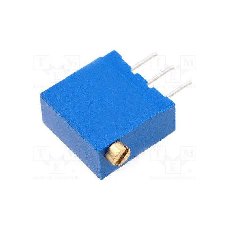 10 pcs : M64X202KB40 - Potentiometer: mounting, multiturn, 2kΩ, 500mW, THT, ±10%, linear