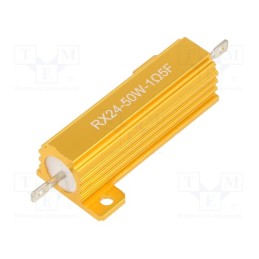 10 pcs : AHP50W-1R5F - Resistor: wire-wound, with heatsink, 1.5Ω, 50W, ±1%, 50ppm/°C
