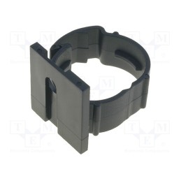 50 pcs : SHR-C2 - Bracket, polyamide, -40÷85°C, black, UL94V-2, A: 30mm, B: 32.5mm