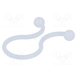 50 pcs : TL-600-01 - Cable clips, 14÷16.5mm, polyamide, natural, Cable P-clips