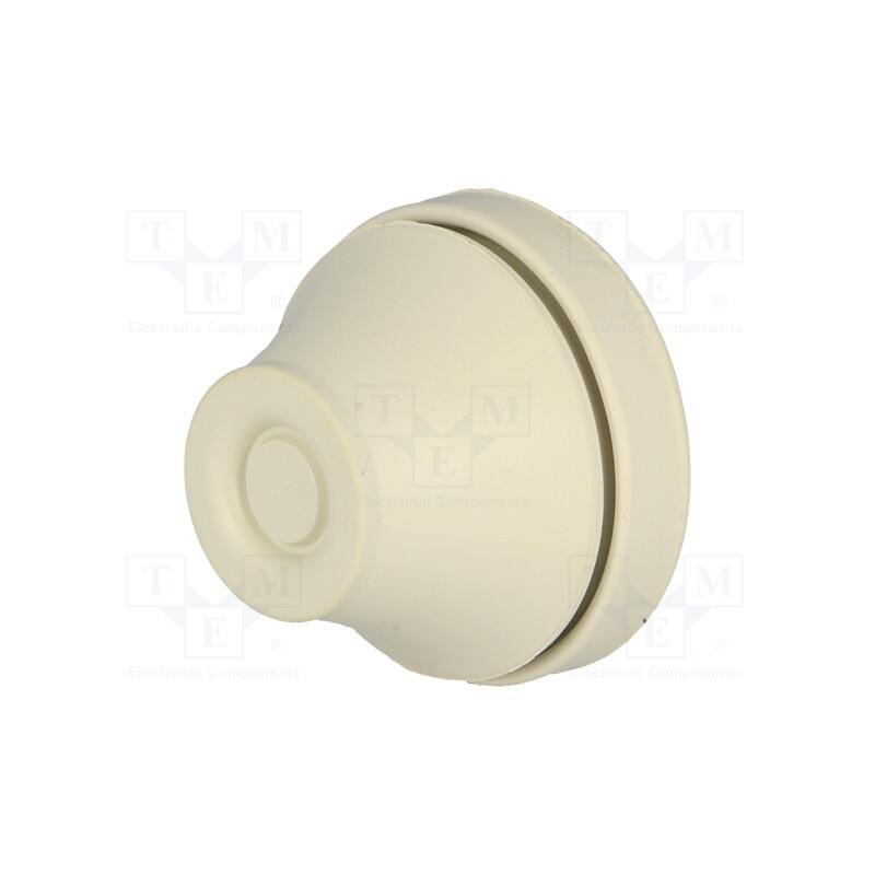 20 pcs : FEM 11-17 - Grommet, EPDM, grey, Panel thick: 1÷4mm, Øcable: 11÷17mm, Size: M25