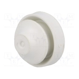 20 pcs : FEM 4-7 L - Grommet, EPDM, grey, Panel thick: 2÷5mm, Øcable: 4÷7mm, Size: M12