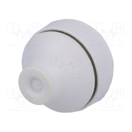 20 pcs : FEM 5-9 NEW - Grommet, EPDM, grey, Panel thick: 1÷4mm, Øcable: 5÷9mm, Size: M16