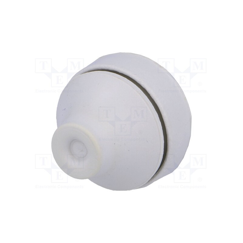 20 pcs : FEM 5-9 NEW - Grommet, EPDM, grey, Panel thick: 1÷4mm, Øcable: 5÷9mm, Size: M16