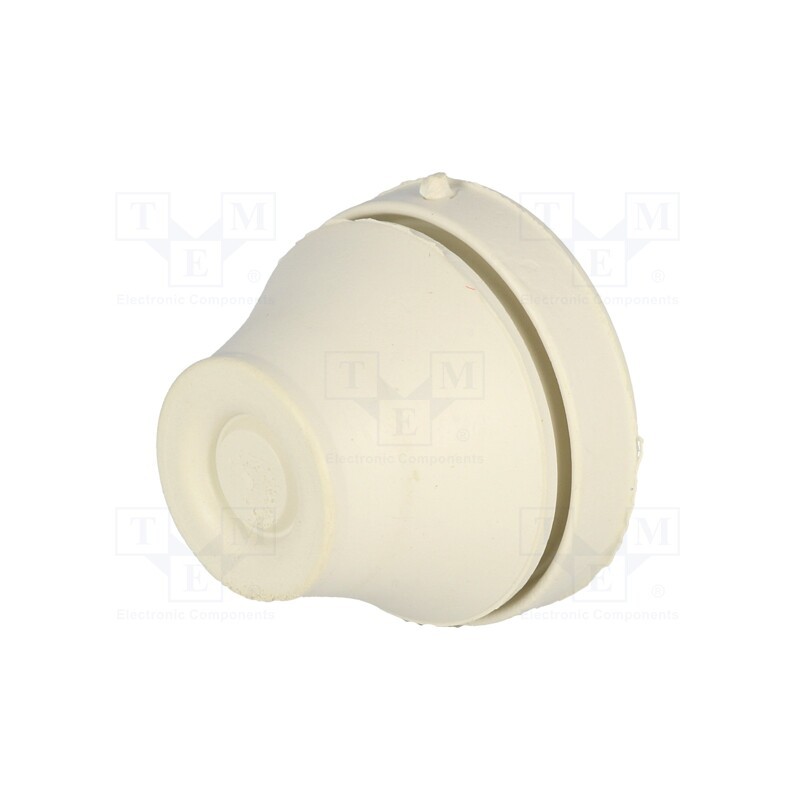 20 pcs : FEM10-14/PG16 - Grommet, EPDM, grey, Panel thick: 1÷4mm, Øcable: 10÷14mm, Size: PG16