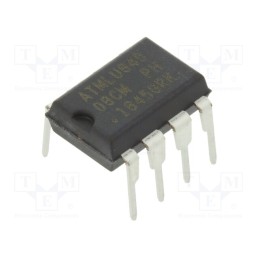 10 pcs : AT24C08C-PUM - IC: EEPROM memory, 8kbEEPROM, 2-wire,I2C, 1024x8bit, 1.7÷5.5V