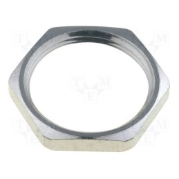 20 pcs : GMS 9B - Nut, PG9, brass, 20mm