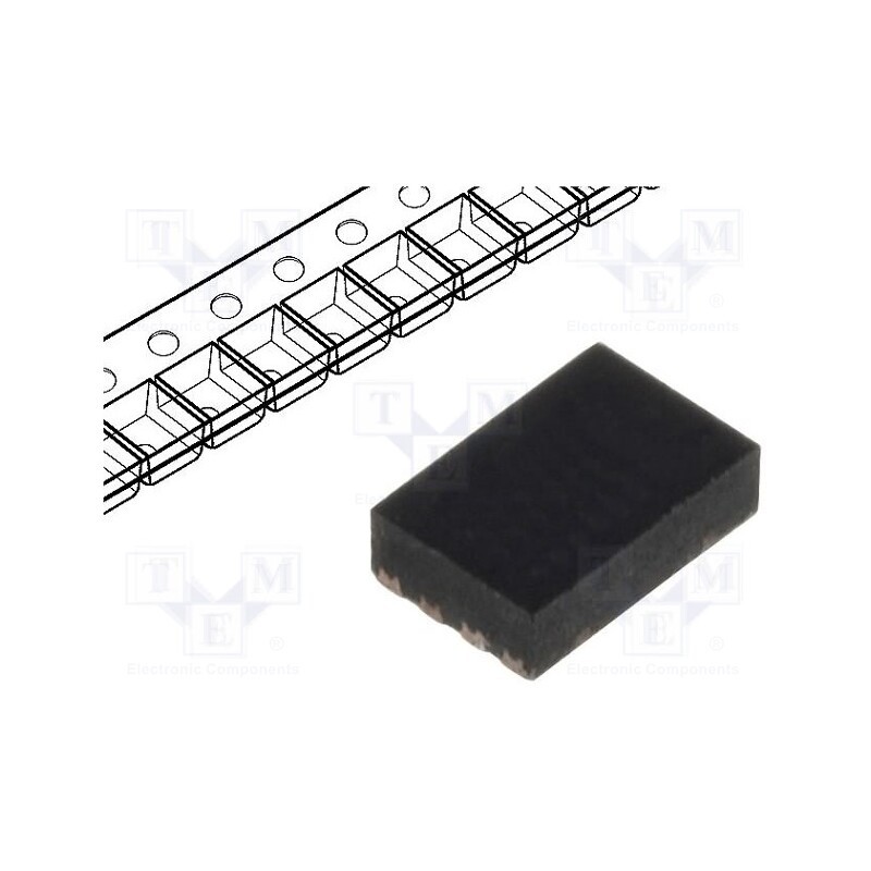 10 pcs : PIC12F508-I/MC - IC: PIC microcontroller, 768B, 4MHz, ICSP, 2÷5.5VDC, SMD, DFN8,
