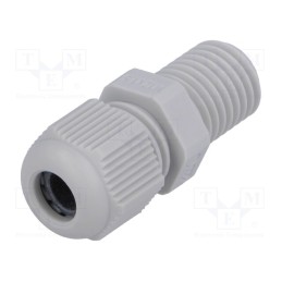 20 pcs : GPA M12-L - Cable gland, with long thread, M12, 1.5, IP68, polyamide, grey