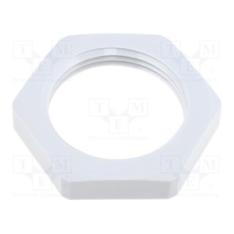 20 pcs : GPA M25B - Nut, M25, polyamide, 32mm, Thread: metric, Pitch: 1.5