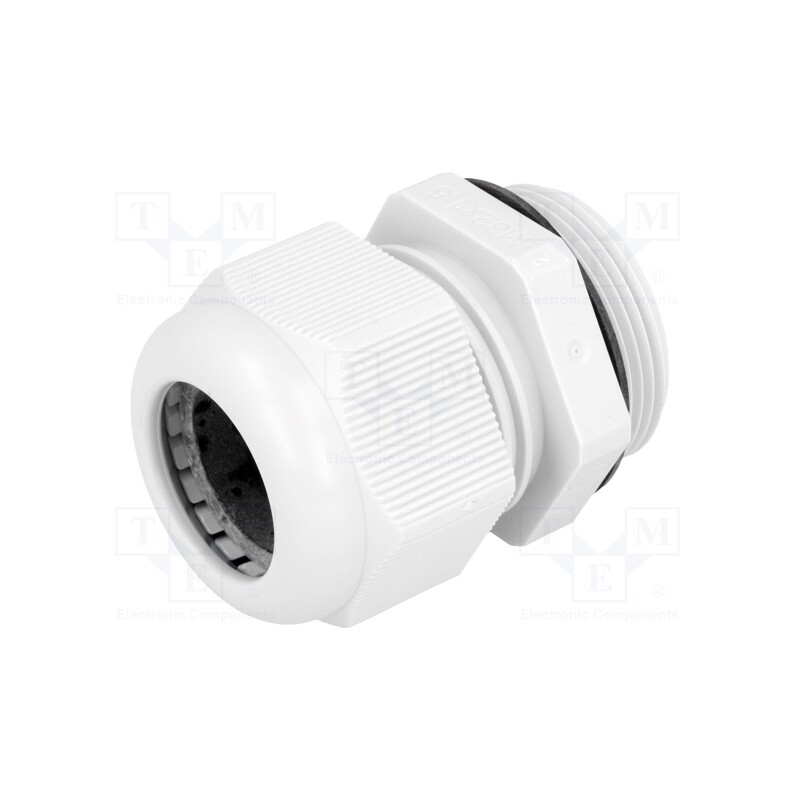 10 pcs : GPA M32 - Cable gland, M32, 1.5, IP68, polyamide, grey
