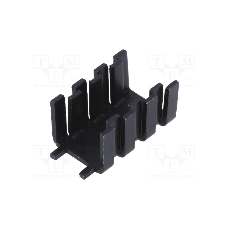 10 pcs : FK235SAL2 - Heatsink: moulded, SOT32, black, L: 32mm, W: 18.5mm, H: 15mm, 16K/W