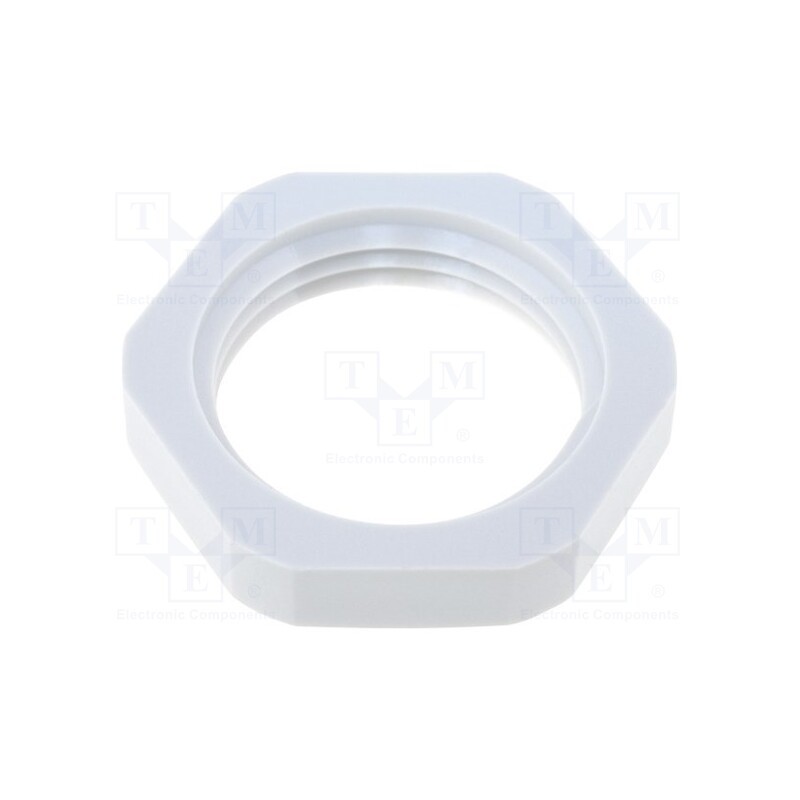 20 pcs : GPA PG11B - Nut, PG11, polyamide, 24mm, Thread: PG