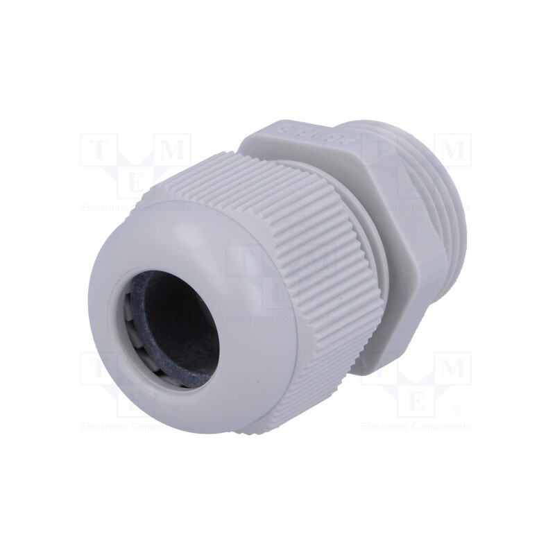 10 pcs : GPA PG13.5 - Cable gland, PG13,5, IP68, polyamide, grey