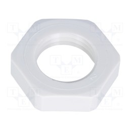 20 pcs : GPA PG7B - Nut, PG7, polyamide, 19mm, Thread: PG
