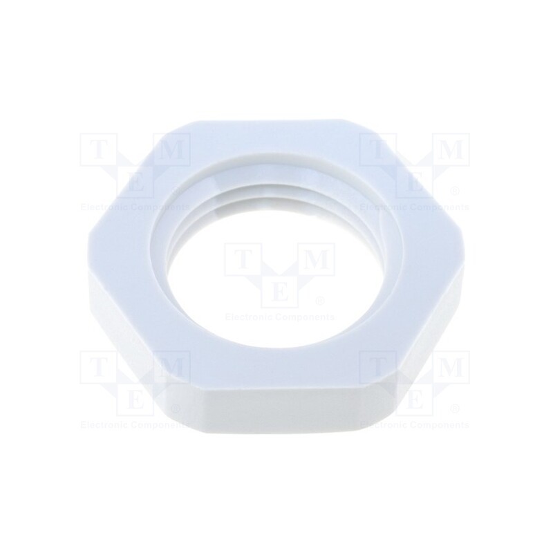 20 pcs : GPA PG9B - Nut, PG9, polyamide, 22mm, Thread: PG