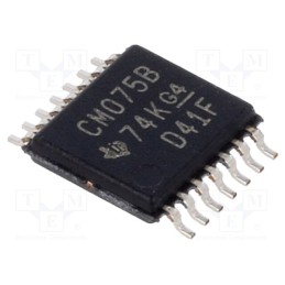 10 pcs : CD4075BPW - IC: digital, OR, Ch: 3, IN: 3, CMOS, SMD, TSSOP14, 3÷18VDC, -55÷125°C