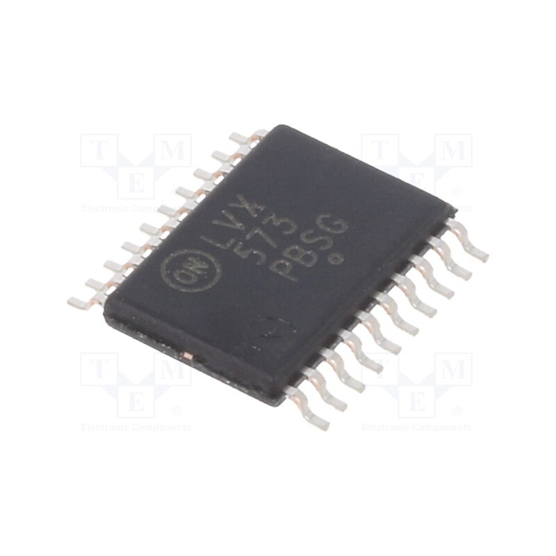 10 pcs : MC74LVX573DTG - IC: digital, 3-state,octal,D latch, Ch: 8, CMOS, 2÷3.6VDC, SMD, LVX