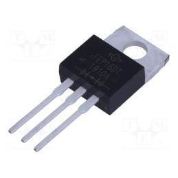 10 pcs : FEP16DT-E3/45 - Diode: rectifying, THT, 200V, 8Ax2, , Ifsm: 200A, TO220AB, 35ns