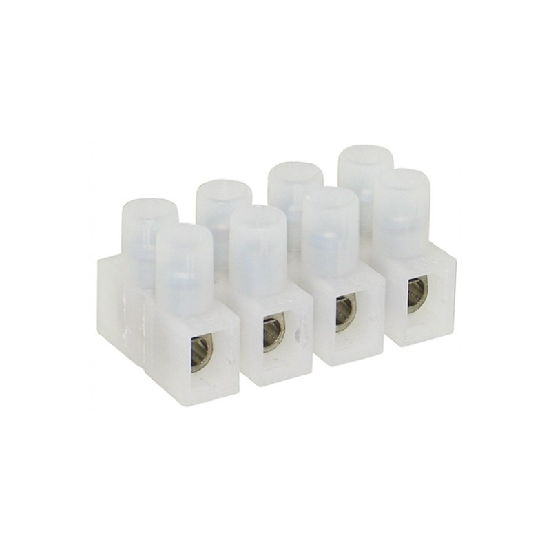 1 pcs - TE Connectivity Terminal Strip, 4-Way, 30A, 26 - 12 AWG Wire, Screw Termination