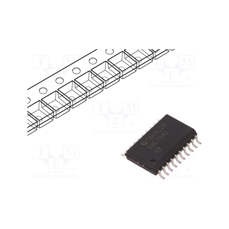 10 pcs : SN74AHCT541DW - IC: digital, buffer,non-inverting,line driver, Ch: 8, 4.5÷5.5VDC