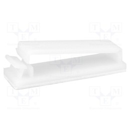 50 pcs : FIX-FCU-1 - Self-adhesive cable holder, polyamide, 31.5mm, natural, UL94V-2