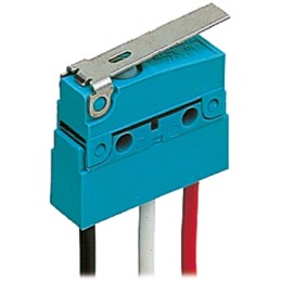 1 pcs - Panasonic Lever Micro Switch, Through Hole Terminal, SPDT, IP67