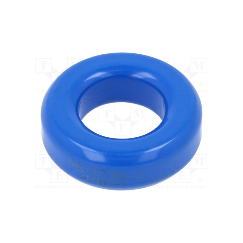 10 pcs : MS-107060-2 - Ferrite: toroidal, L: 8.64mm, Øint: 14.73mm, Øout: 26.92mm, 59nH
