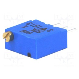 10 pcs : M64W503KB40 - Potentiometer: mounting, multiturn, 50kΩ, 500mW, THT, ±10%, linear
