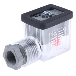 1 pcs - SMC X DIN 43650 BY Pneumatic Solenoid Coil Connector