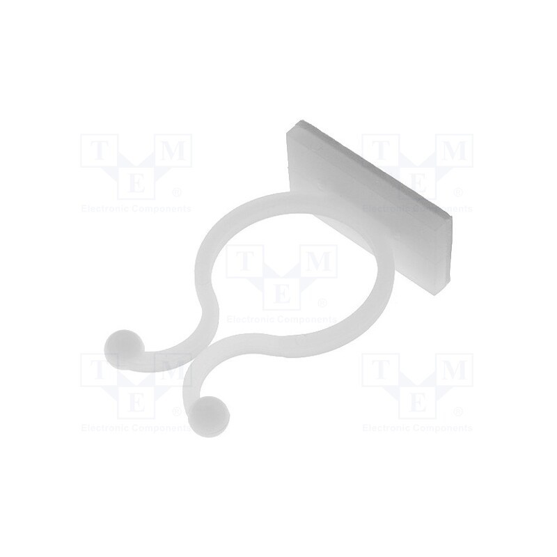 50 pcs : FIX-KL-19 - Cable clips, ØBundle : 20mm, polyamide, natural, UL94V-2, H: 39mm