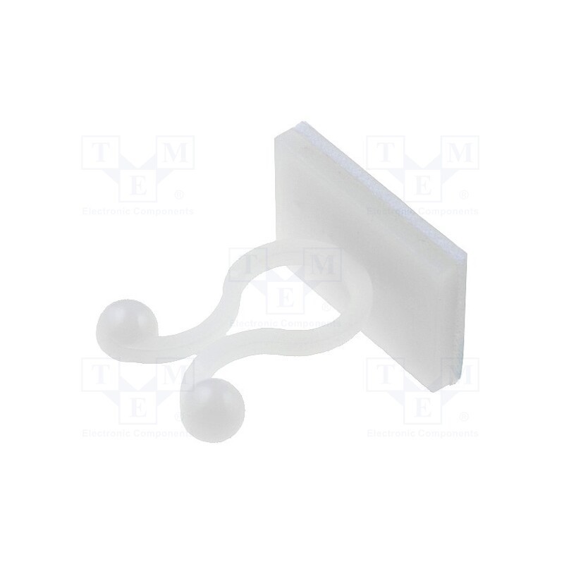 50 pcs : FIX-KL-7 - Cable clips, ØBundle : 7.2mm, polyamide, natural, UL94V-2