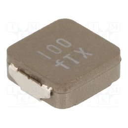 10 pcs : MPXV1D1040L100 - Inductor: ferrite, 10uH, Ioper: 7A, 34.1mΩ, ±20%, Isat: 10.5A